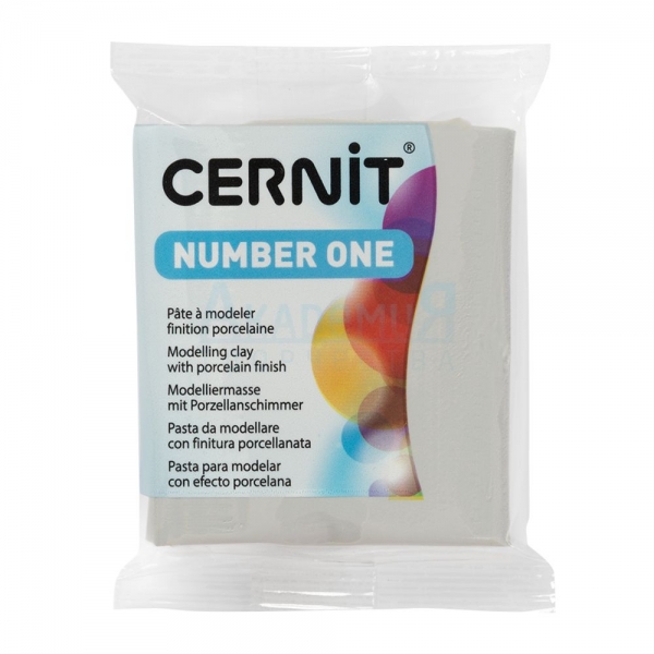 Cernit Number One полимерная глина 150 цвет серый 56 гр.