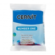 Cernit Number One полимерная глина 200 цвет голубой 56 гр.