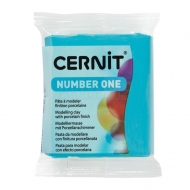 Cernit Number One полимерная глина 280 цвет бирюзово-голубой 56 гр.