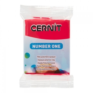 Cernit Number One полимерная глина 400 цвет красный 56 гр.