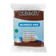Cernit Number One полимерная глина 800 цвет коричневый 56 гр.