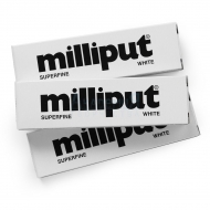 3 упаковки Milliput паста для моделирования цвет белый по 113 гр.
