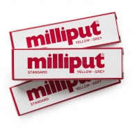 3 упаковки Milliput паста для моделирования цвет желто-серый по 113 гр.