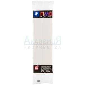Новая упаковка! FIMO professional 8041-03 цвет полупрозрачный фарфор 454 гр.