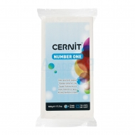 Cernit Number One полимерная глина 027 цвет белый опак 500 гр.