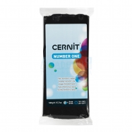 Cernit Number One полимерная глина 100 цвет черный 500 гр.