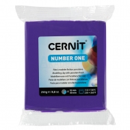 Cernit Number One полимерная глина 900 цвет фиолетовый 250 гр.