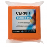 Cernit Number One полимерная глина 752 цвет оранжевый 250 гр.