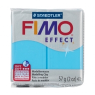 FIMO Effect полимерная глина 8020-374 цвет полупрозрачный синий