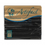 Пластика Artifact Glitter 291 цвет черный с блестками 56 гр.