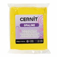 Cernit Opaline полимерная глина 717 цвет желтый первичный 250 гр.