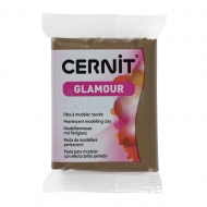 Cernit Glamour полимерная глина 058 цвет бронза 56 гр.