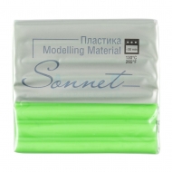 Пластика Sonnet Сонет 725 цвет зеленый флуоресцентный 56 гр.