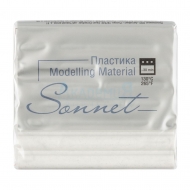 Пластика Sonnet Сонет 104 цвет белый с блестками 56 гр.