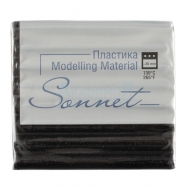 Пластика Sonnet Сонет 810 цвет черный с блестками 56 гр.