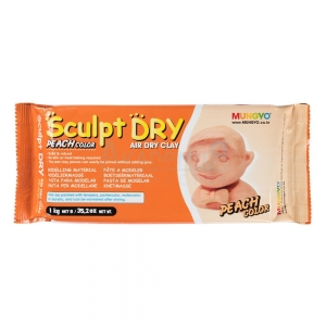 Sculpt Dry Mungyo масса для лепки цвет персиковый 1000 гр.