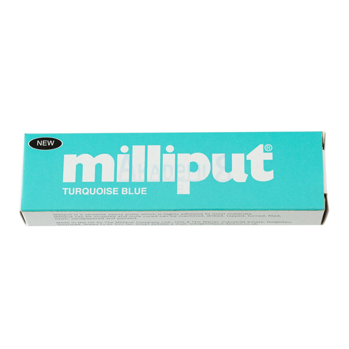 Milliput паста для моделирования цвет бирюзово-голубой