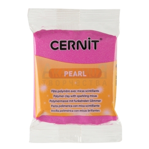 Cernit Pearl полимерная глина 460 цвет маджента 56 гр.