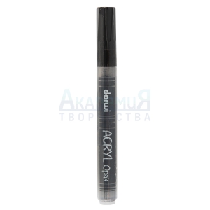 Акриловый маркер DARWI Acryl Opak 080 цвет серебро 2,0 мм 