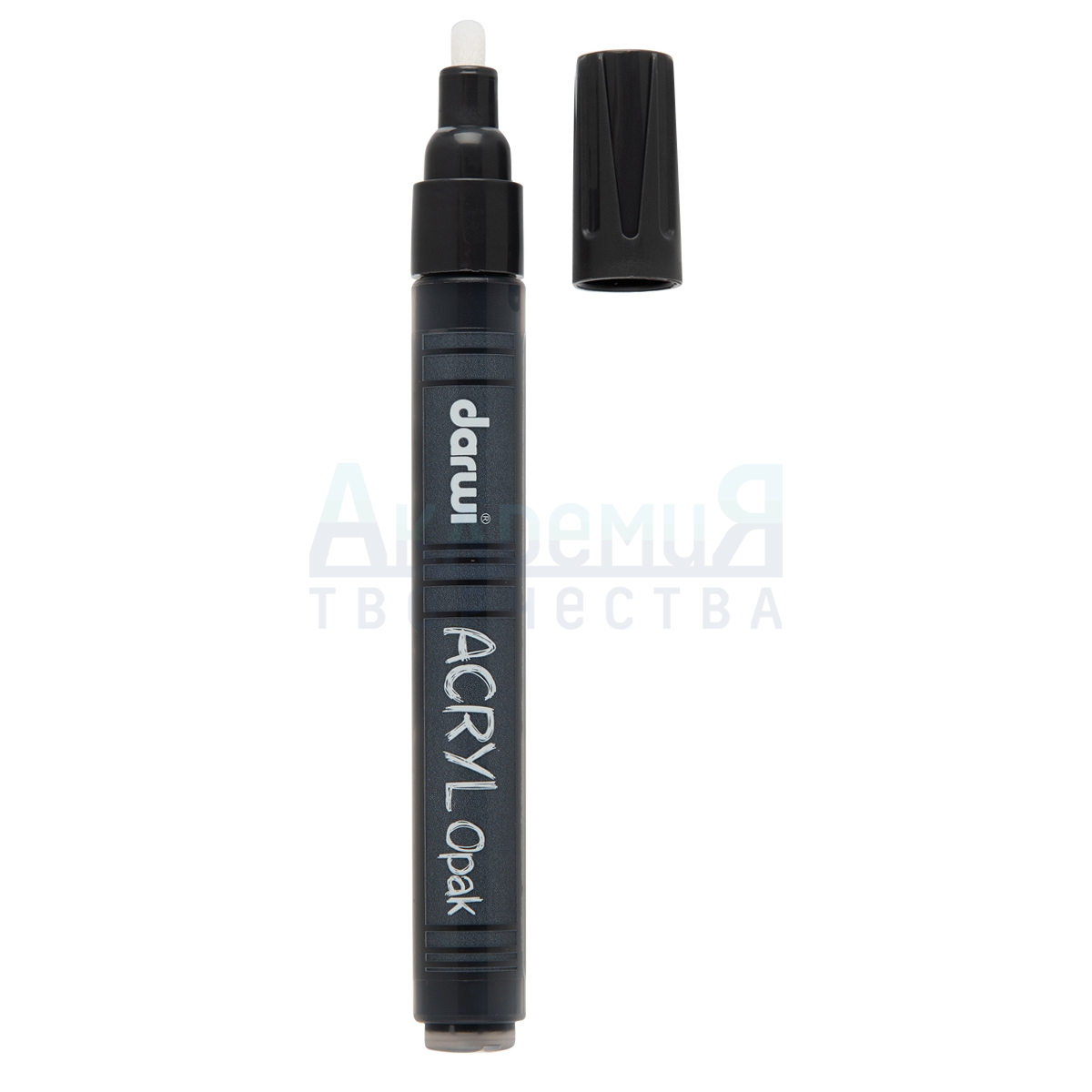 Акриловый маркер DARWI Acryl Opak 100 цвет черный 2,0 мм 