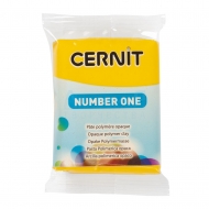 Cernit Number One полимерная глина (700) цвет желтый 56 гр.