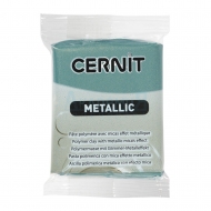 Cernit Metallic полимерная глина (054) цвет золото тюркиз 56 гр.