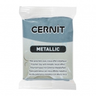 Cernit Metallic полимерная глина (167) цвет сталь 56 гр.