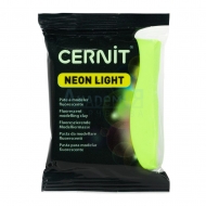 Cernit Neon Light полимерная глина (600) цвет зеленый флуоресцентный 56 гр.