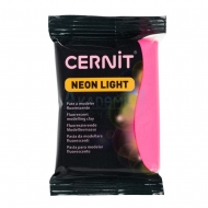Cernit Neon Light полимерная глина (922) цвет фуксия флуоресцентный 56 гр.
