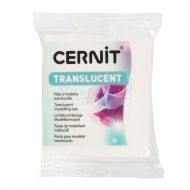 Cernit Translucent полимерная глина (005) цвет полупрозрачный белый 56 гр.