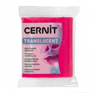 Cernit Translucent полимерная глина (474) цвет рубиновый 56 гр.