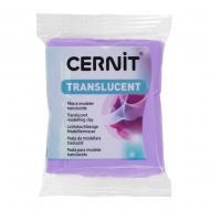 Cernit Translucent полимерная глина (900) цвет фиолетовый 56 гр.