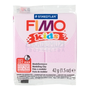 FIMO kids полимерная глина 8030-206 цвет перламутровый светло-розовый
