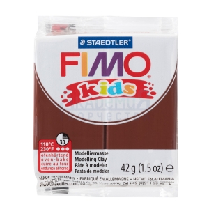 FIMO kids полимерная глина 8030-7 цвет коричневый