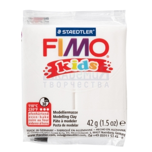 FIMO kids полимерная глина 8030-0 цвет белый