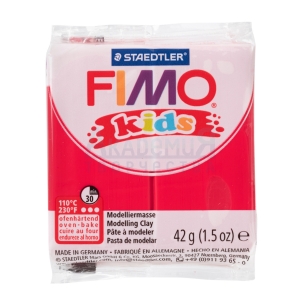 FIMO kids полимерная глина 8030-2 цвет красный