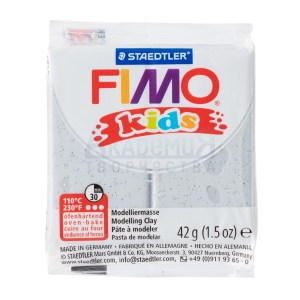 FIMO kids полимерная глина 8030-812 цвет блестящий серебряный
