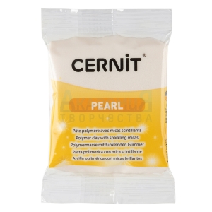 Полимерная глина Cernit Pearl (085) цвет жемчужно-белый 56 гр.