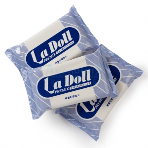 3 упаковки La Doll Premix масса для лепки по 400 гр. (303130)