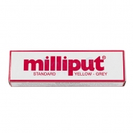 Milliput паста для моделирования цвет желто-серый