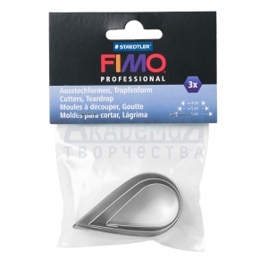 FIMO professional 8724 07 набор каттеров слеза 3 формы
