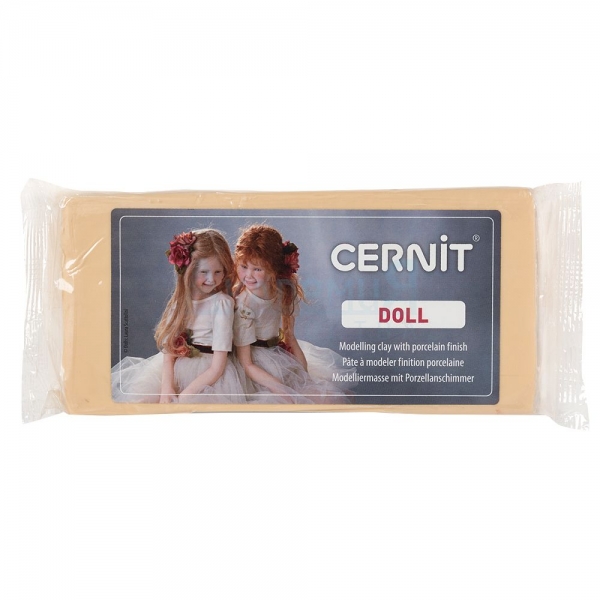 Cernit Doll полимерная глина 744 цвет миндаль 500 гр.