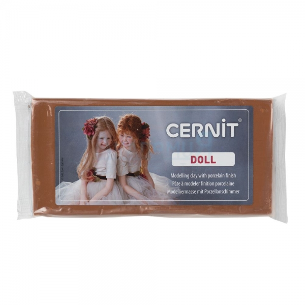 Cernit Doll полимерная глина 807 цвет карамель 500 гр.