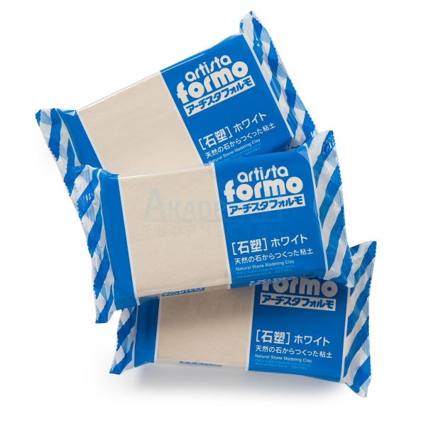 3 упаковки Artista Formo масса для лепки по 500 гр.