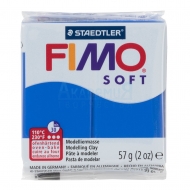 FIMO soft полимерная глина 8020-33 цвет блестящий синий