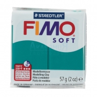FIMO soft полимерная глина 8020-56 цвет изумруд