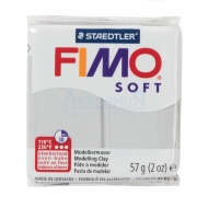 FIMO soft полимерная глина 8020-80 цвет серый дельфин